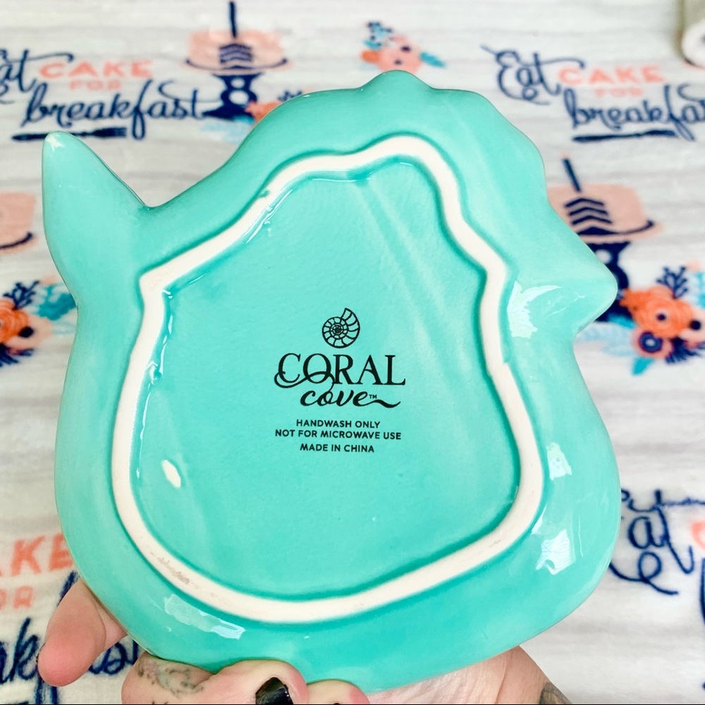 🧜🏻‍♀️ Teal Mermaid Nautical Kitchen Spoon Rest - Picture 5 of 8